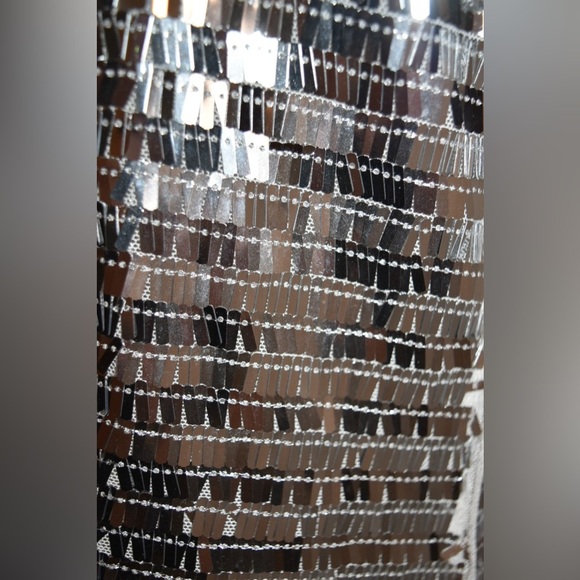 Free People Silver Sequin Chemise - Picture 12 of 15